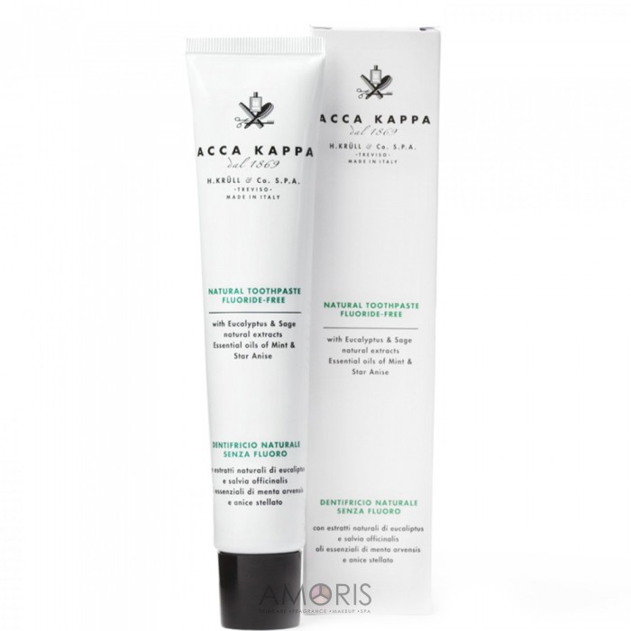 Acca Kappa Natural Fluoride-Free Toothpaste